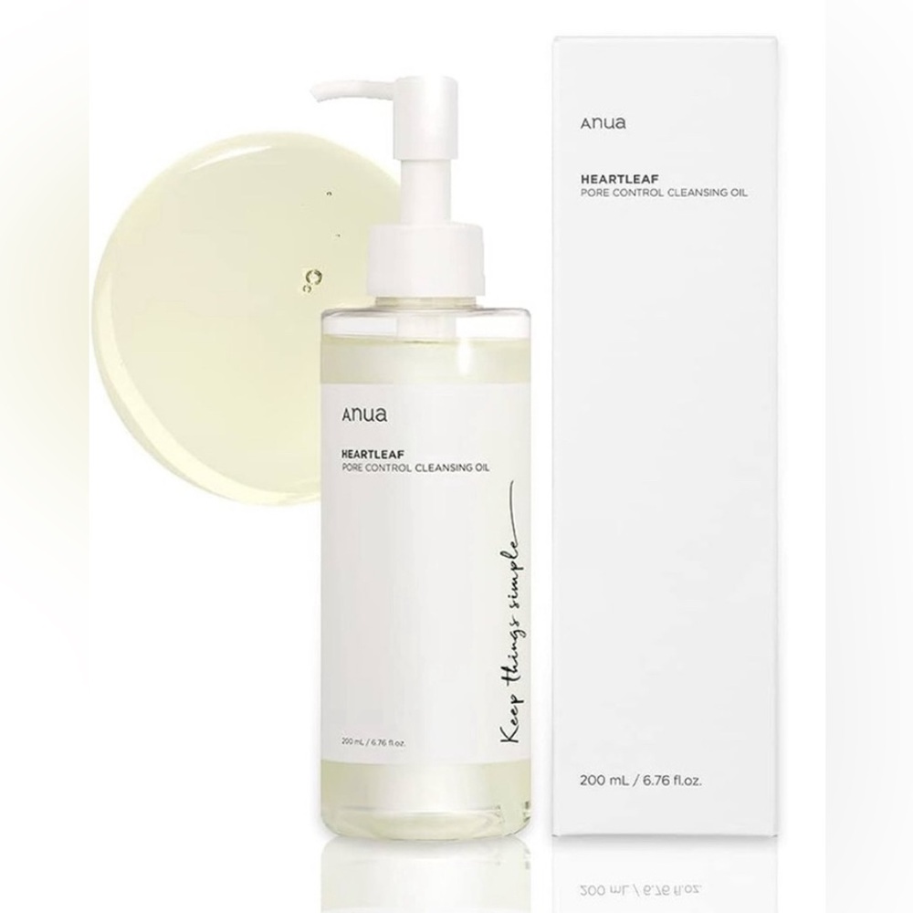 NEW! Anua Heartleaf Pore Control Cleansing Oil Korean Facial Cleanser